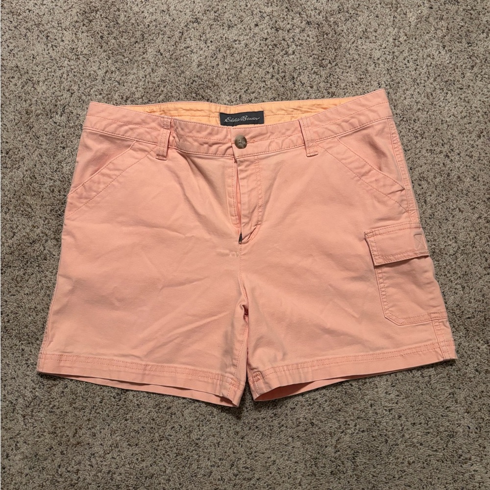Eddie Bauer Peach Cargo Shorts